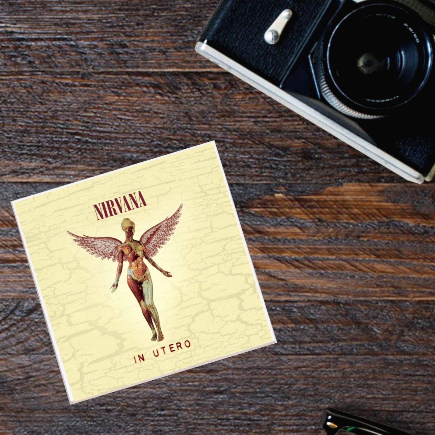 Lucky Mfg. Co. Home > Drinkware > Coasters Album Coaster: Nirvana - In Utero 16383484