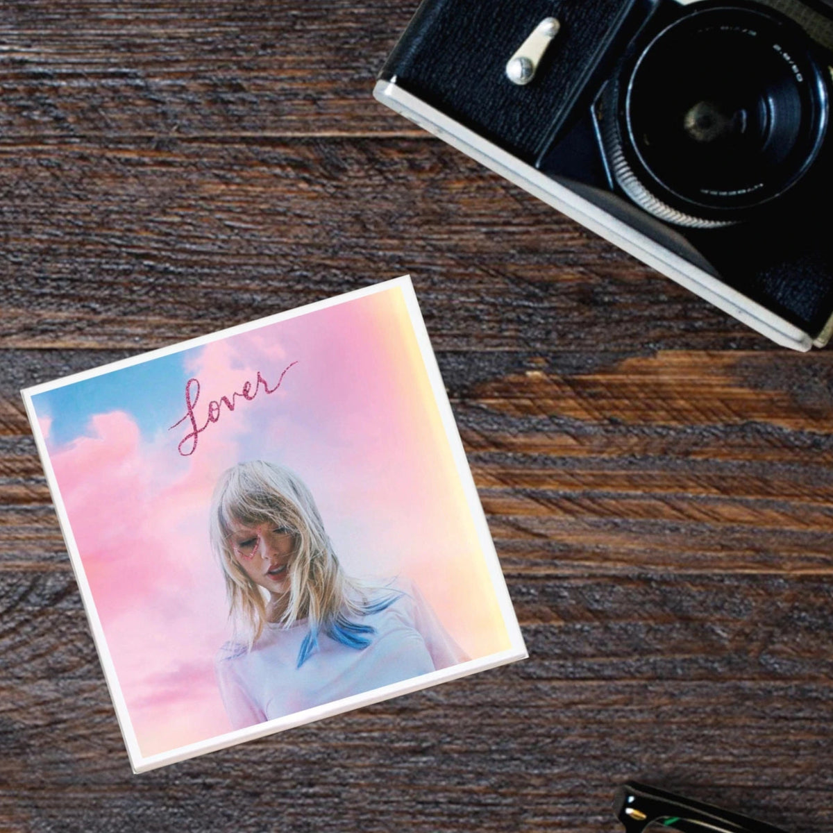 Lucky Mfg. Co. Home > Drinkware > Coasters Album Coaster: Taylor Swift - Lover 84729596