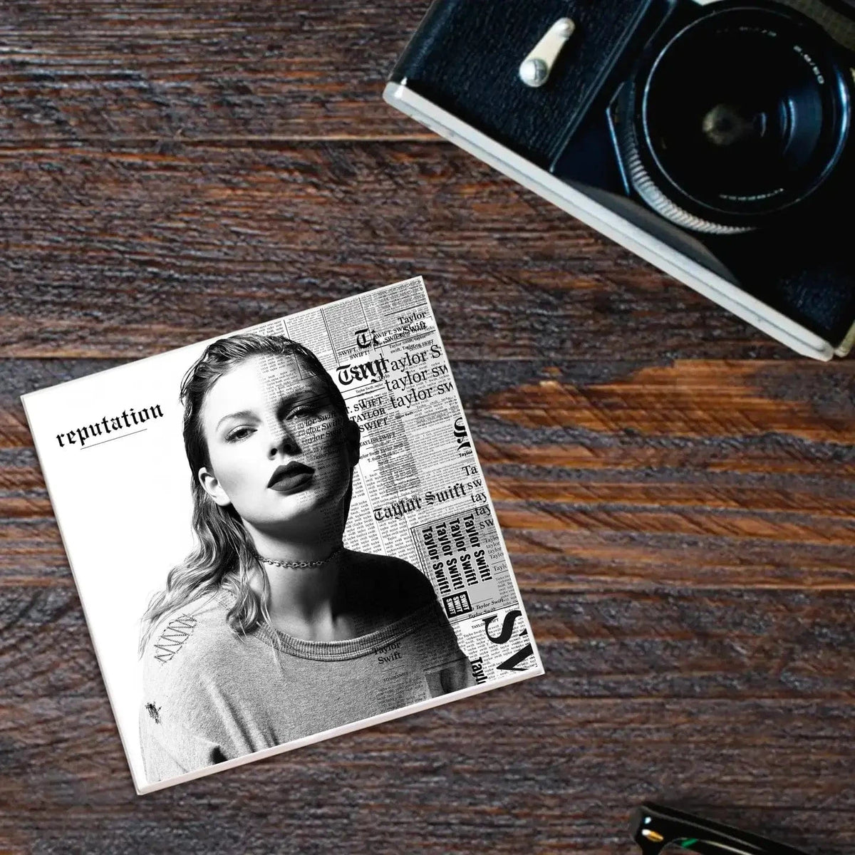 Lucky Mfg. Co. Home > Drinkware > Coasters Album Coaster: Taylor Swift - Reputation 49176316