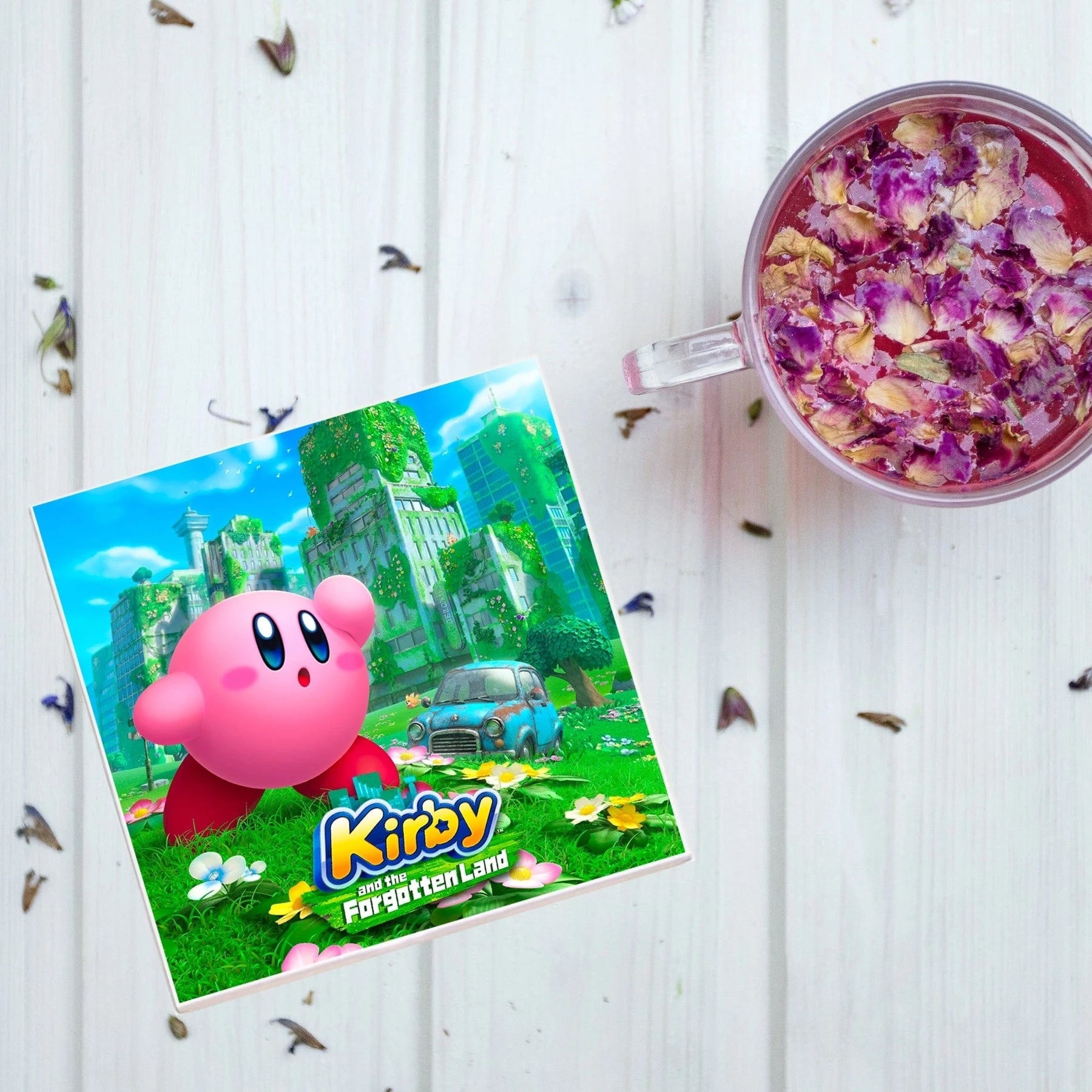 Lucky Mfg. Co. Home > Drinkware > Coasters Lucky Mfg: Video Game Coaster - Kirby and the Forgotten Land 79775484