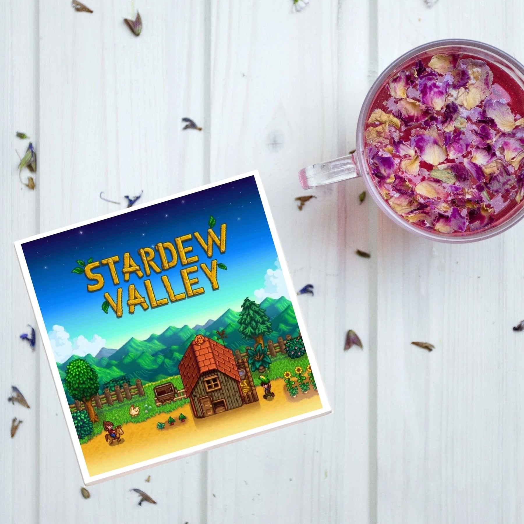 Lucky Mfg. Co. Home > Drinkware > Coasters Lucky Mfg: Video Game Coaster - Stardew Valley 51627772