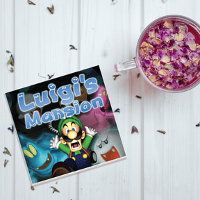 Lucky Mfg. Co. Home > Drinkware > Coasters Luigi's Mansion Video Game Coaster 30555388 LKYMFG-30555388