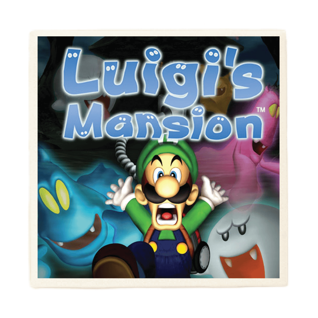 Lucky Mfg. Co. Home > Drinkware > Coasters Luigi's Mansion Video Game Coaster 30555388 LKYMFG-30555388