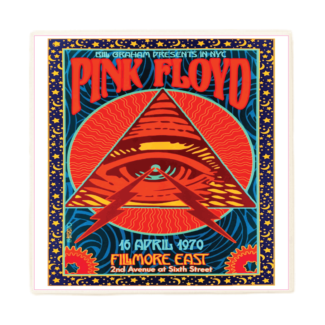 Lucky Mfg. Co. Home > Drinkware > Coasters Pink Floyd Vintage Concert Poster Coaster 27106812 7726