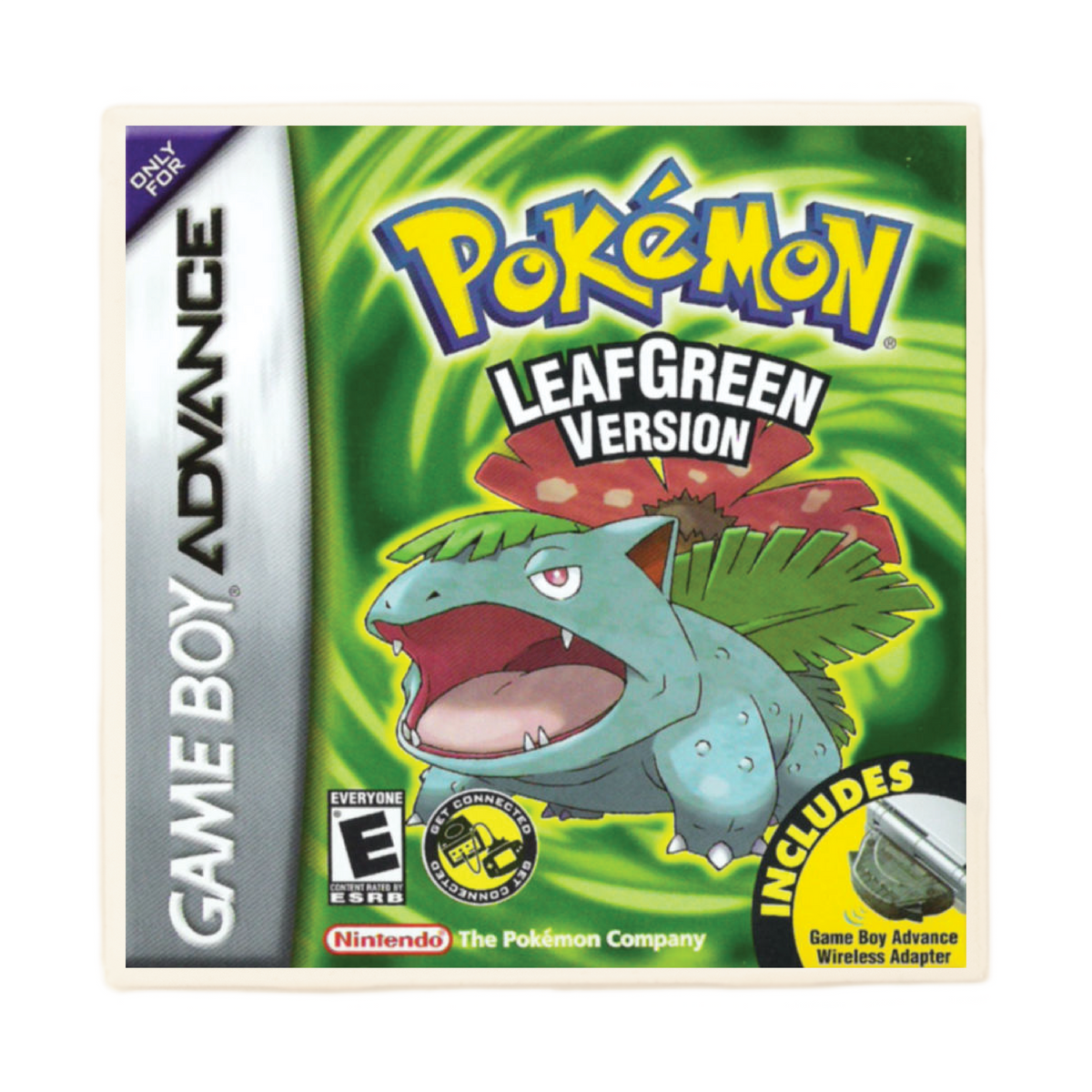 Lucky Mfg. Co. Home > Drinkware > Coasters Pokemon LeafGreen Video Game Coaster 40883708 40883708