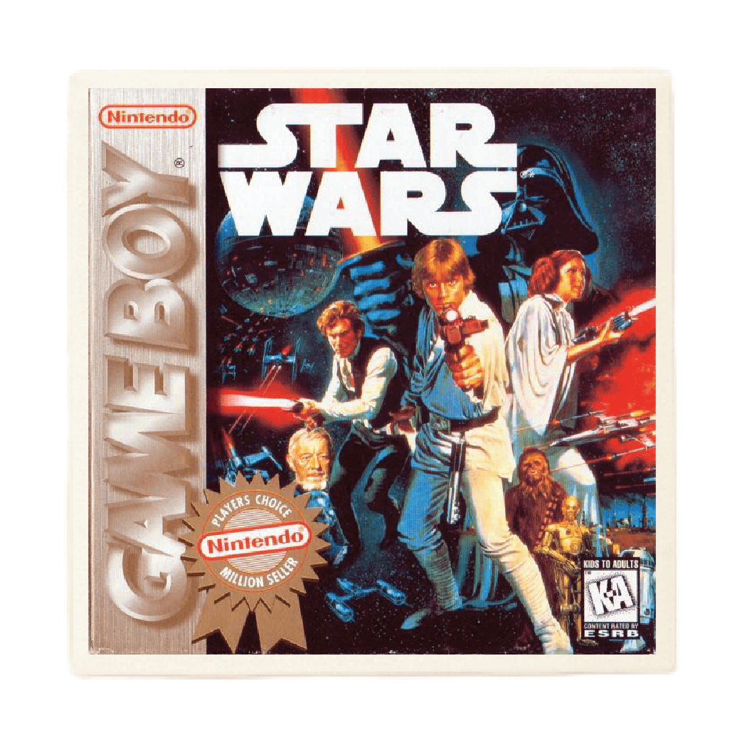 Lucky Mfg. Co. Home > Drinkware > Coasters Star Wars Gameboy Video Game Coaster 29801724 LKYMFG-29801724