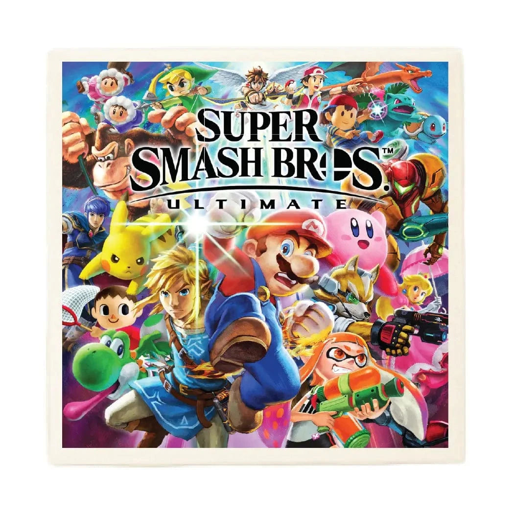 Lucky Mfg. Co. Home > Drinkware > Coasters Super Smash Bros Ultimate Video Game Coaster 59655164
