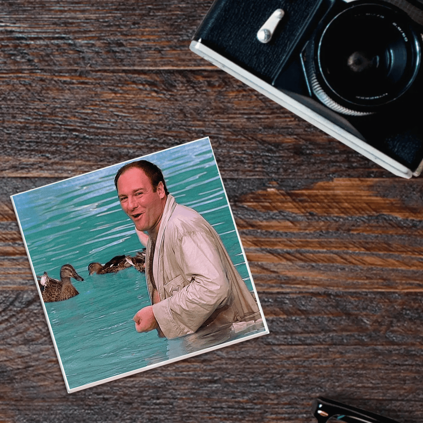 Lucky Mfg. Co. Home > Drinkware > Coasters Tony's Ducks - The Sopranos Coaster 42128892 42128892