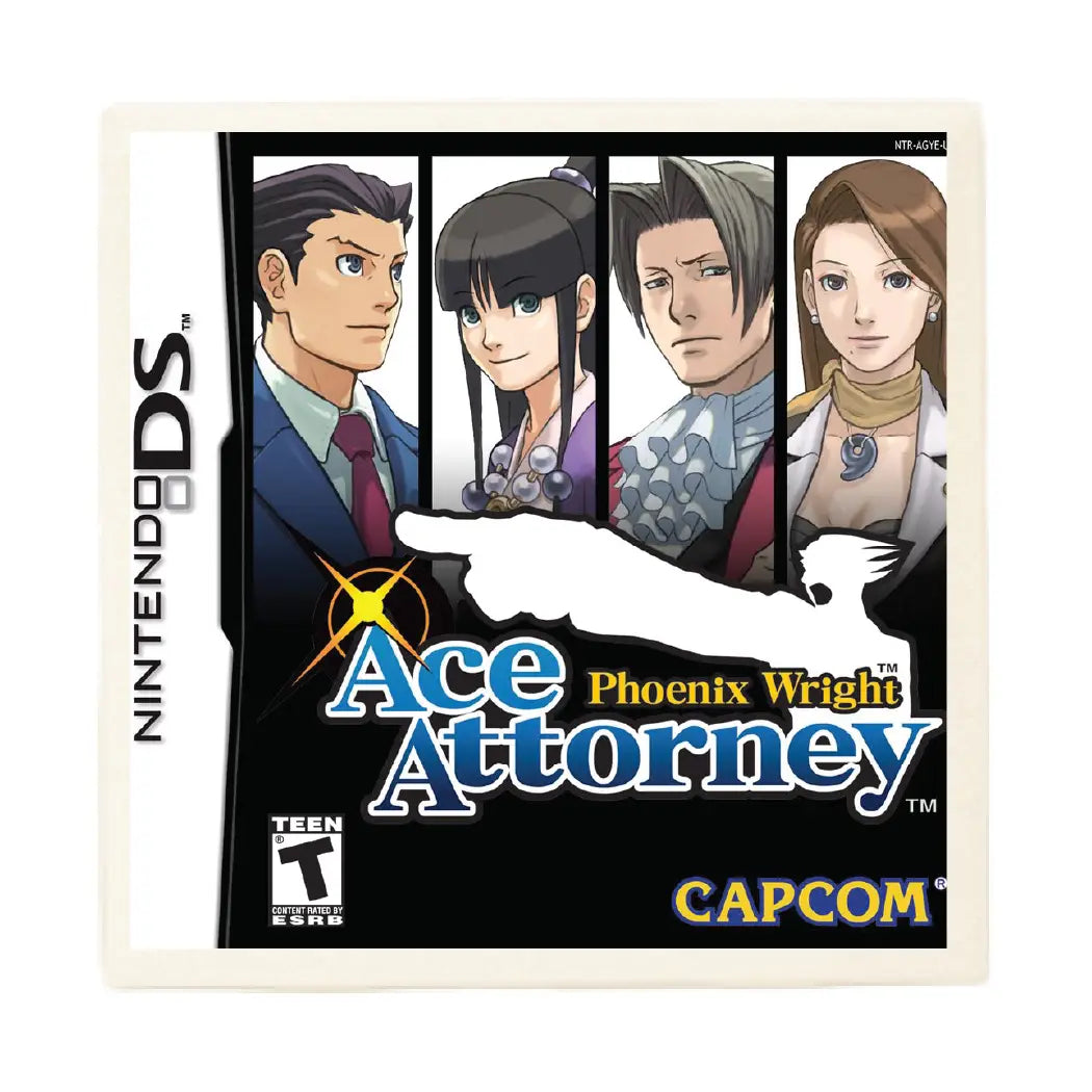 Lucky Mfg. Co. Home > Drinkware > Coasters Video Game Coaster: Ace Attorney 83026172