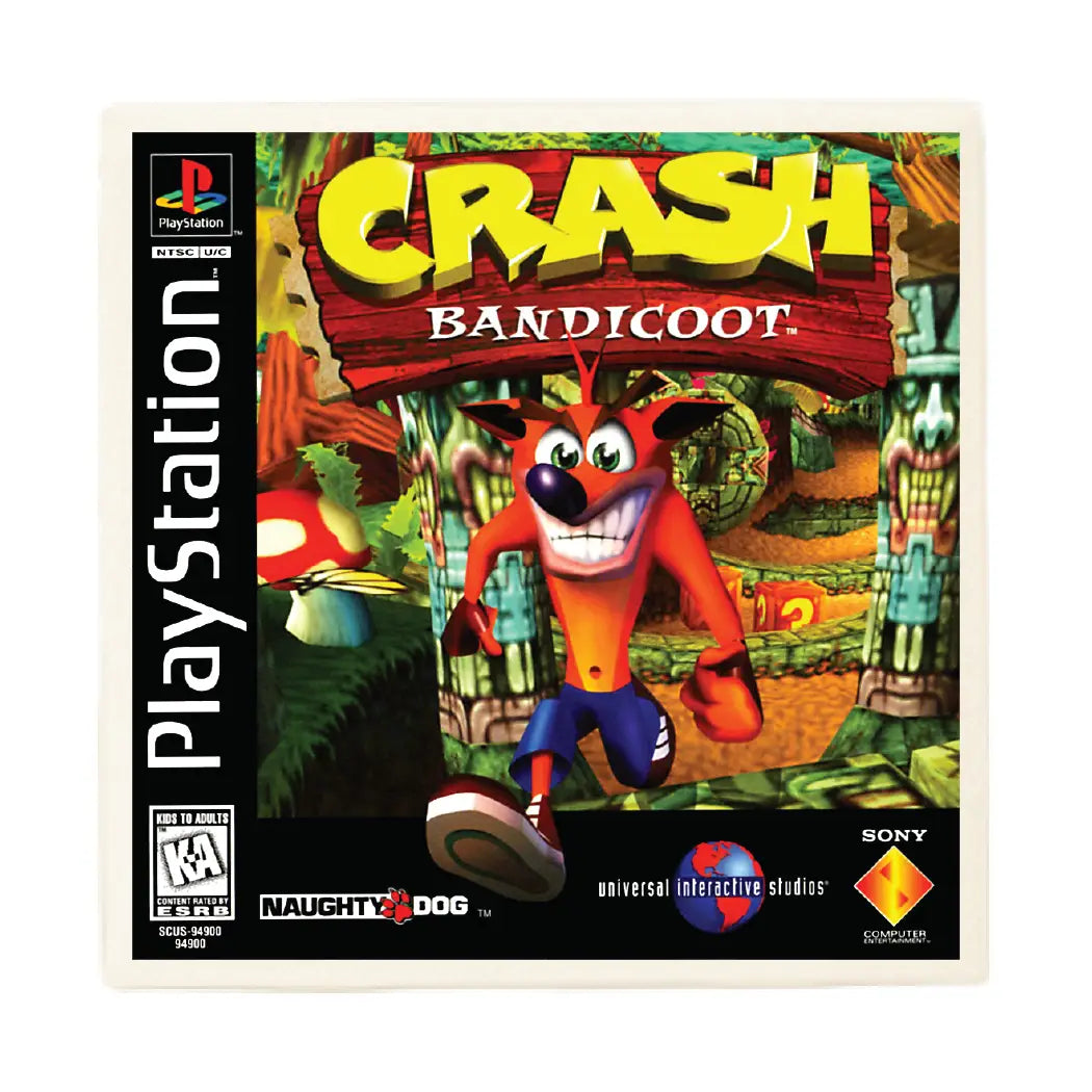 Lucky Mfg. Co. Home > Drinkware > Coasters Video Game Coaster: Crash Bandicoot 95004156