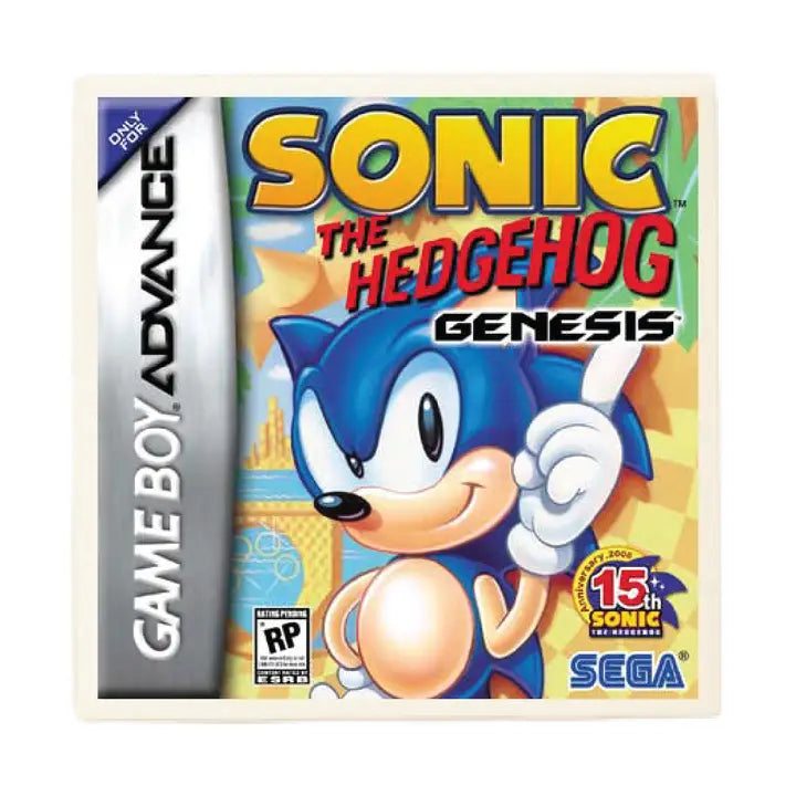 Lucky Mfg. Co. Home > Drinkware > Coasters Video Game Coaster: Sonic the Hedgehog Sega Genesis 31366752570140 31366752570140