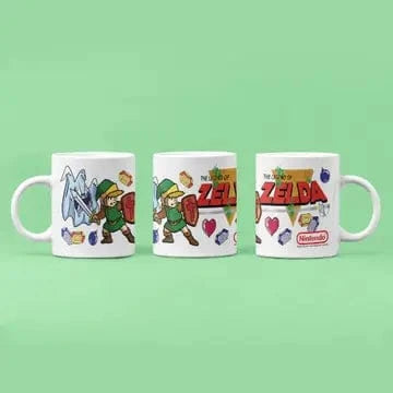 Lucky Mfg. Co. Home > Drinkware > Mugs Lucky Mfg: 11oz Mug - "80s Nes Legend of Zelda"