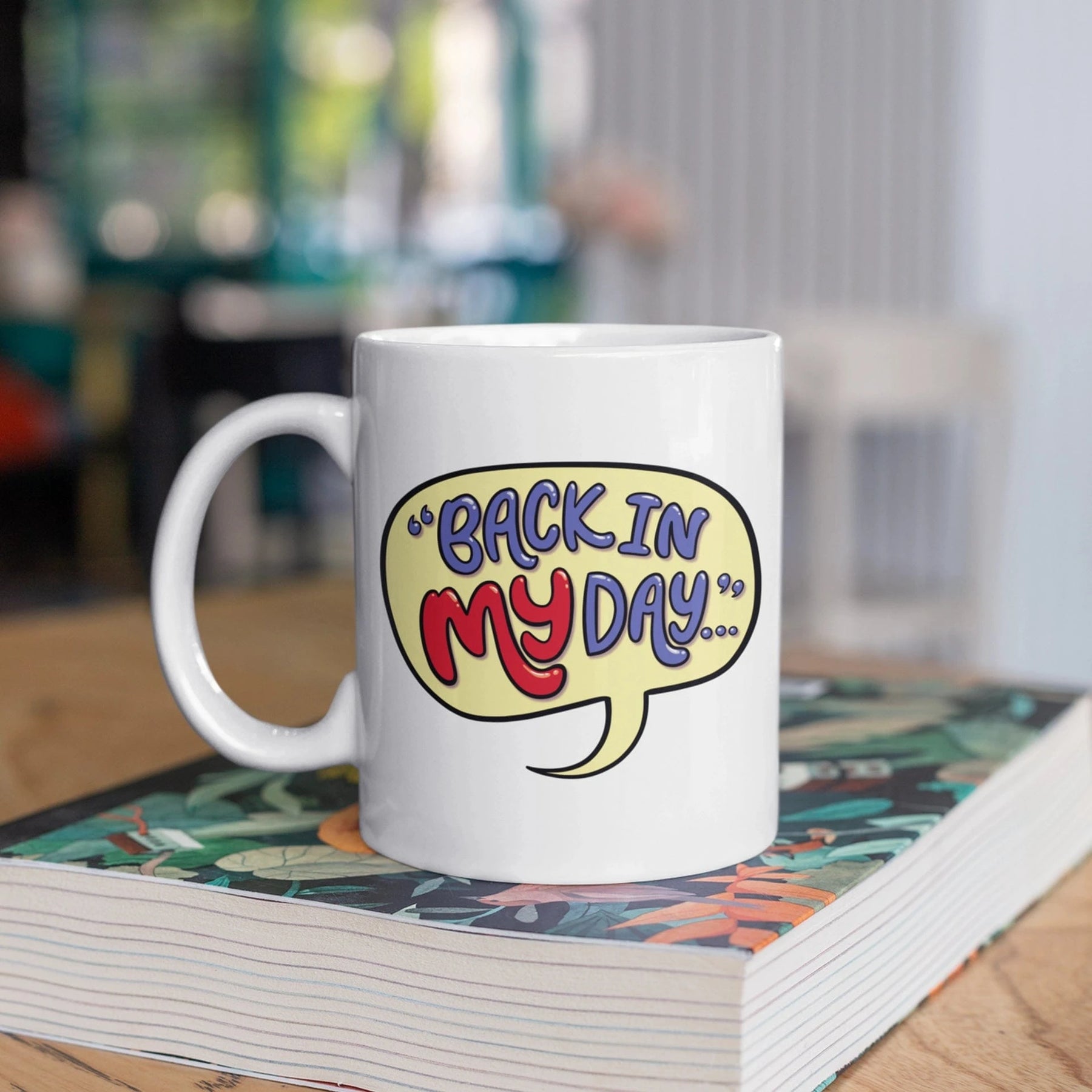 Lucky Mfg. Co. Home > Drinkware > Mugs Lucky Mfg: 11oz Mug - "Back in My Day..." 08872188