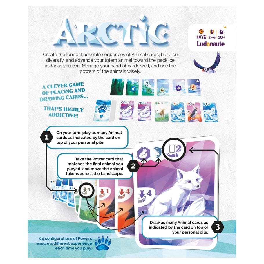 LUDONAUTE Board Games Arctic 3760269593213 LUDAC01EN