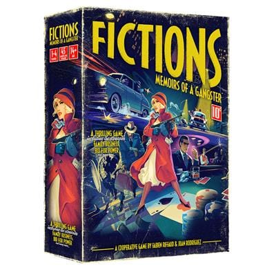 Ludonova Board Games > Large Box Games Fictions - Memoirs of a Gangster 793588575335 LDNV430002