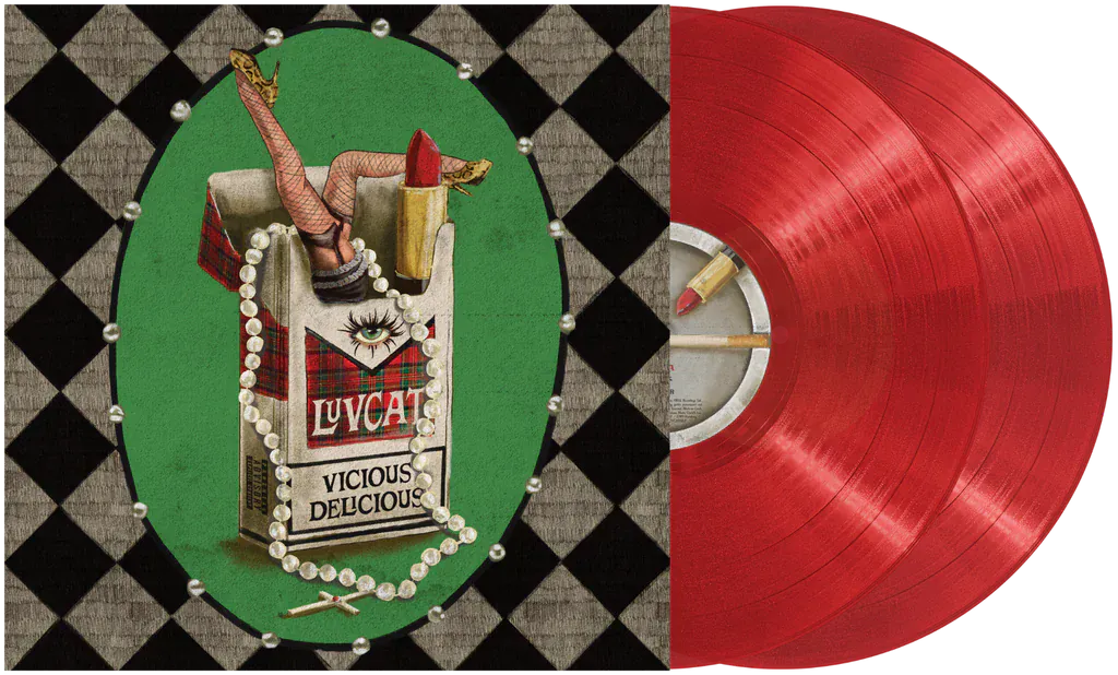 Luvcat LTD Music > Vinyl Records Luvcat -  Vicious Delicious (Indie Exclusive, Clear Vinyl, Red, Gatefold LP Jacket) 5056167182337 LVCA1A.1