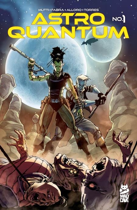 Mad Cave Studios Comic Books ASTRO QUANTUM #1 (OF 5) CVR B RICCARDO BURCHIELLI VAR 60196140516500121 1125MA0729