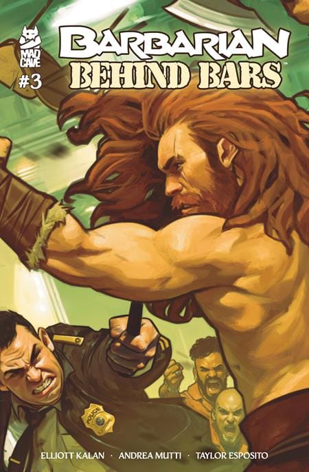 Mad Cave Studios Comic Books BARBARIAN BEHIND BARS #3 (OF 5) 60196140525700311 0226MA0853