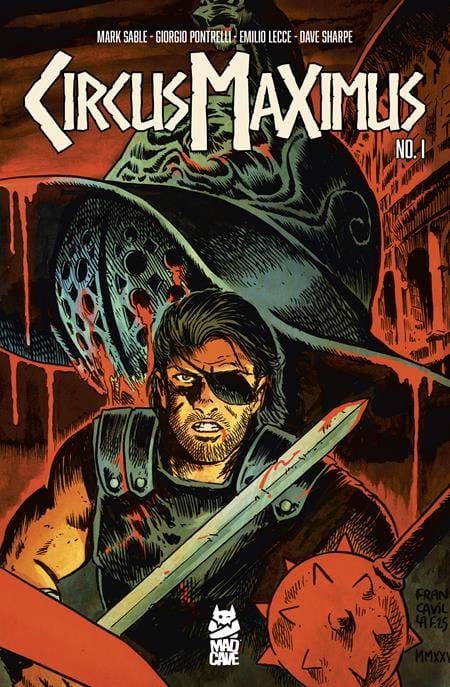 Mad Cave Studios Comic Books CIRCUS MAXIMUS #1 (OF 5) CVR B FRANCESCO FRANCAVILLA VAR 60196140509700211 0925MA0777