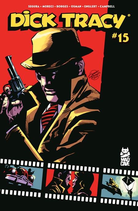 Mad Cave Studios Comic Books DICK TRACY #15 CVR A GERALDO BORGES MARK ENGLERT 60194704612201511 1125MA0735