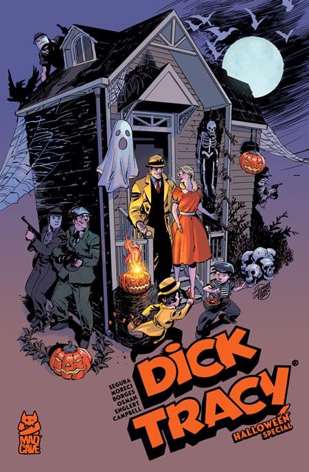 Mad Cave Studios Comic Books DICK TRACY HALLOWEEN SPECIAL (ONE SHOT) #1 CVR A GERALDO BORGES 60196140506601011 0825MA0823