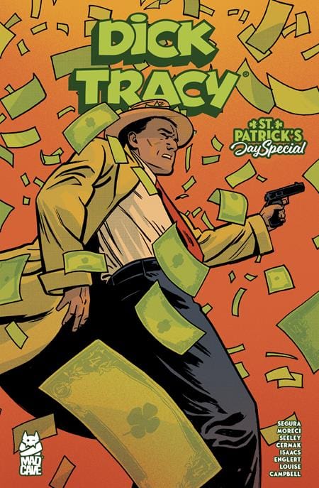Mad Cave Studios Comic Books DICK TRACY ST PATRICKS DAY SPECIAL (ONE SHOT) CVR B JACOB PHILLIPS VAR 60396240454301021 0126MA0811