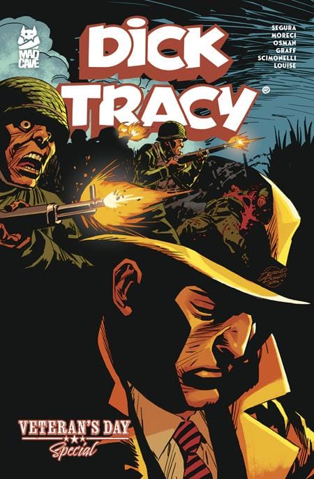 Mad Cave Studios Comic Books DICK TRACY VETERANS DAY SPECIAL (ONE SHOT) CVR A GERALDO BORGES (Release Date: 11/11/2026) 60396240474101011 0926MA0890