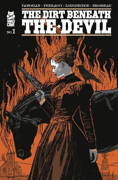 Mad Cave Studios Comic Books DIRT BENEATH THE DEVIL #1 (OF 4) CVR C MARK CHIARELLO VAR 60196140539401031 0526MA0919