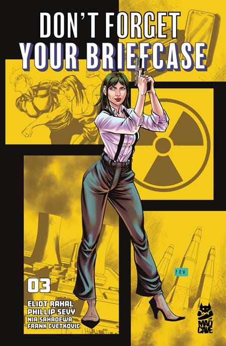 Mad Cave Studios Comic Books DONT FORGET YOUR BRIEFCASE #3 (OF 5) 60196140481600311 0725MA579
