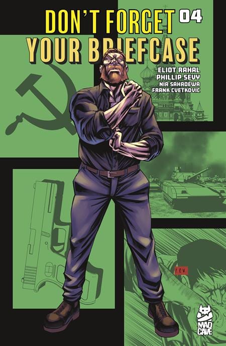 Mad Cave Studios Comic Books DONT FORGET YOUR BRIEFCASE #4 (OF 5) 60196140481600411 0825MA0825