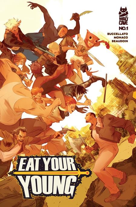 Mad Cave Studios Comic Books EAT YOUR YOUNG #1 (OF 6) CVR B STEFANO SIMEONE VAR 60196140493900121 0625MA522