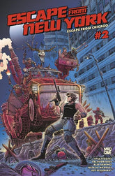 Mad Cave Studios Comic Books ESCAPE FROM NEW YORK ESCAPE FROM CHICAGO #2 CVR B JAMES STOKOE VAR (Release Date: 10/28/2026) 60196140545502021 0826MA0982