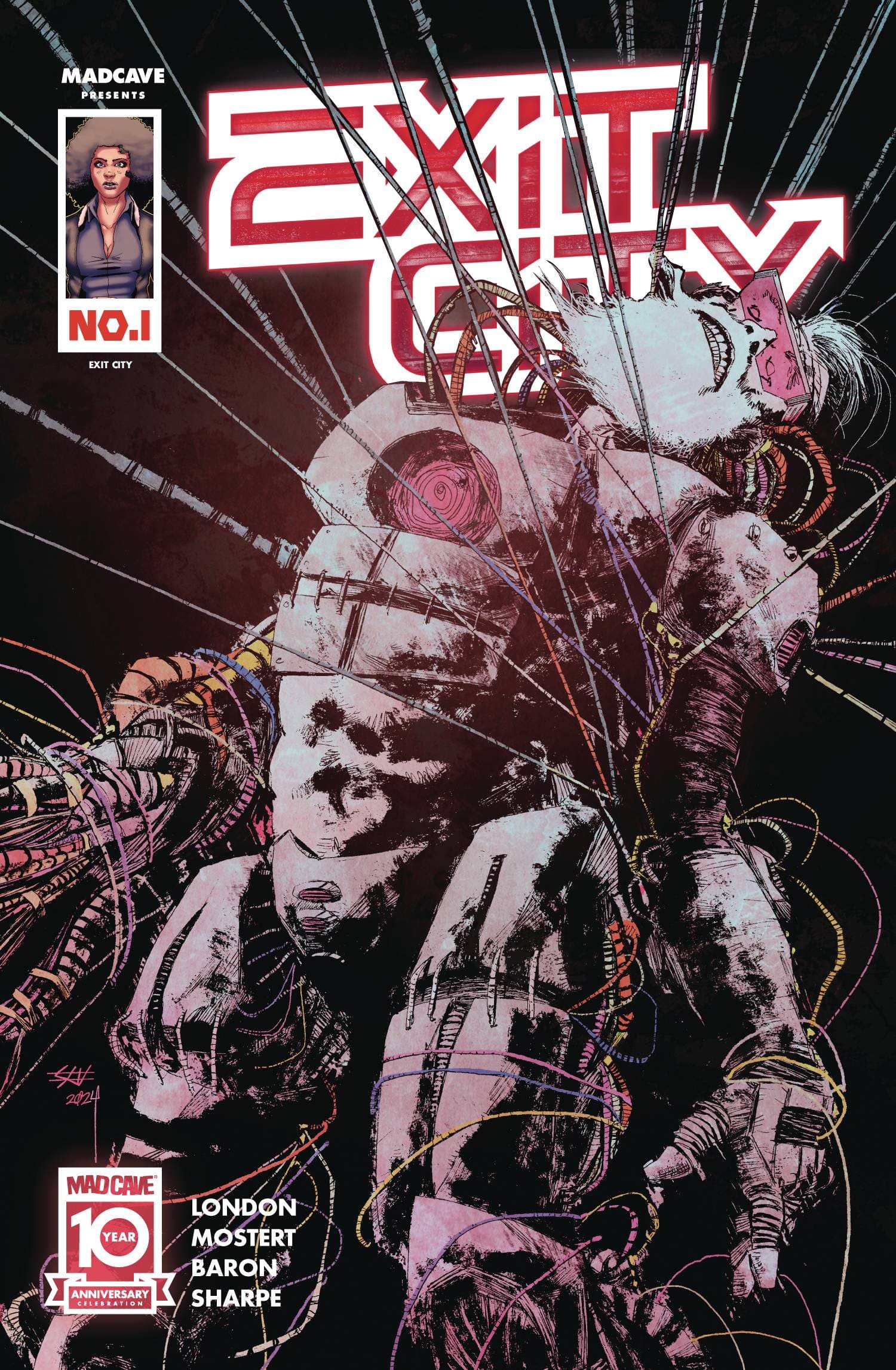 EXIT CITY #1 (OF 4) CVR B SHANE CONNERY VOLK VAR