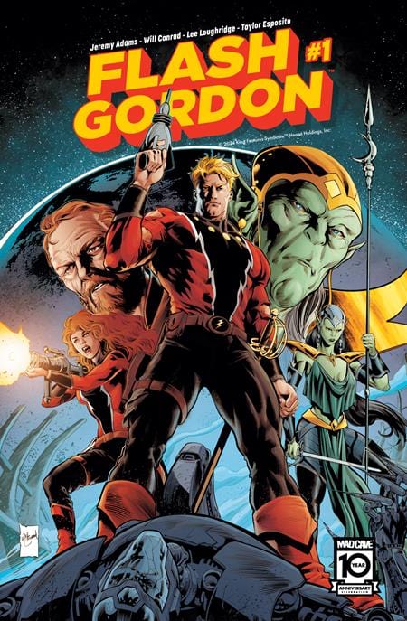 Mad Cave Studios Comic Books FLASH GORDON #1 CVR A WILL CONRAD 60194704605401011 0524MA463