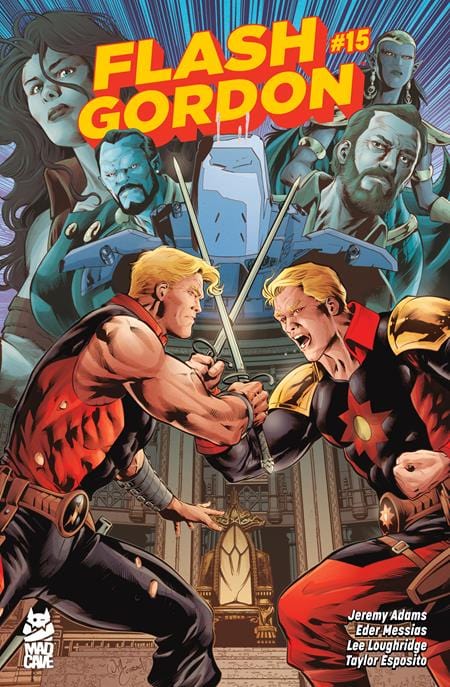 Mad Cave Studios Comic Books FLASH GORDON #15 CVR A WILL CONRAD LEE LOUGHRIDGE 60194704605415011 1125MA0740