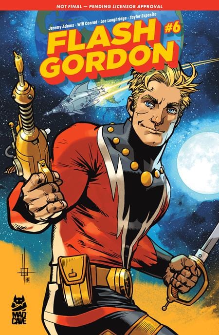 Mad Cave Studios Comic Books FLASH GORDON #6 CVR B ZACH HOWARD HOMEWORLD VAR 60194704605406021 1224MA455