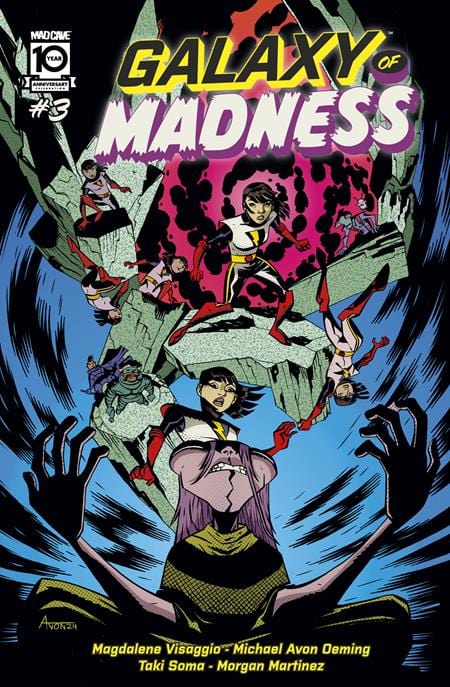 Mad Cave Studios Comic Books GALAXY OF MADNESS #3 (OF 10) 60194704602300311 0724MA520