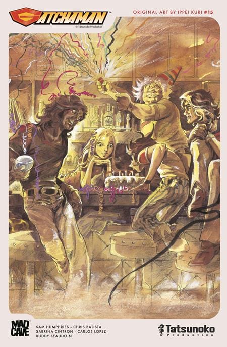 Mad Cave Studios Comic Books GATCHAMAN #15 CVR B IPPEI KURI VAR 60194704601601521 1025MA0761