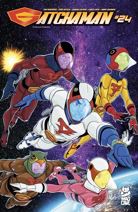 GATCHAMAN #24 CVR A CHRIS BATISTA SABRINA CINTRON TOM CHU (Release Date: 12/23/2026)