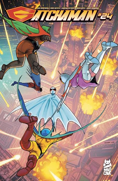 Mad Cave Studios Comic Books GATCHAMAN #24 CVR B ALEX SANCHEZ VAR (Release Date: 12/23/2026) 60194704601602421 1026MA0920