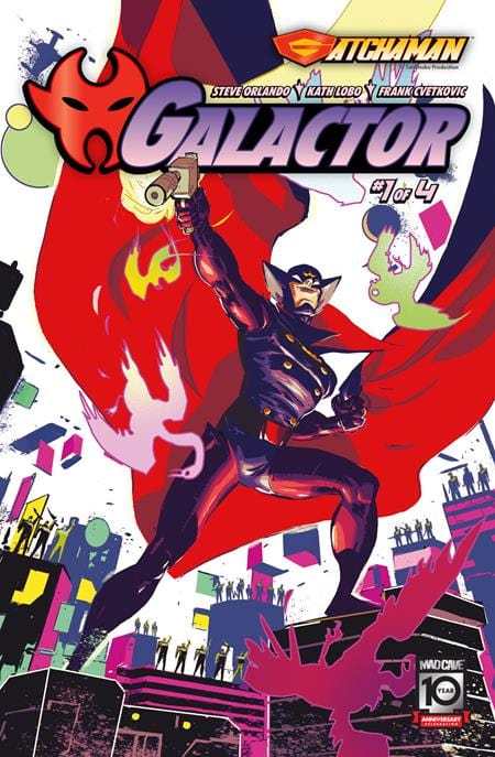 Mad Cave Studios Comic Books GATCHAMAN GALACTOR #1 (OF 4) CVR B RILEY ROSSMO VAR 60194704598901021 0524MA472