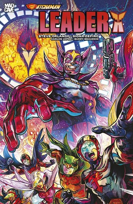 Mad Cave Studios Comic Books GATCHAMAN LEADER X (ONE-SHOT) CVR A VINCENZO RICCARDI (Release Date: 12/23/2026) 60396240465901011 1026MA0921