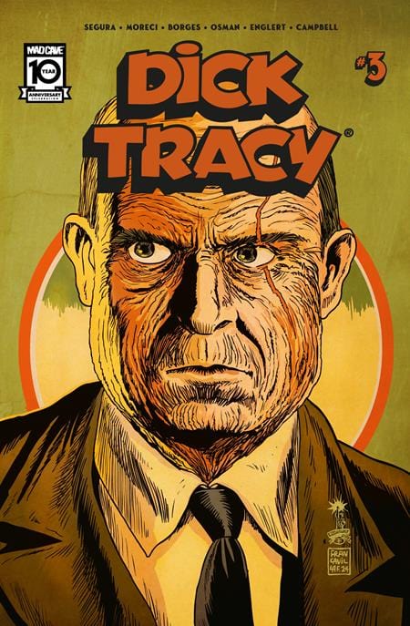 Mad Cave Studios Comic Books > Incentives DICK TRACY #3¬†CVR¬†C INC 1:10 FRANCESCO FRANCAVILLA VAR 60194704612200331 0524MA461