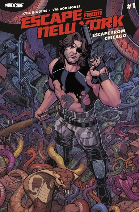 ESCAPE FROM NEW YORK ESCAPE FROM CHICAGO #1 CVR H INC 1:20 NICK BRADSHAW JIM CHARALAMPIDIS CARD STOCKVAR (Release Date: 09/23/2026)