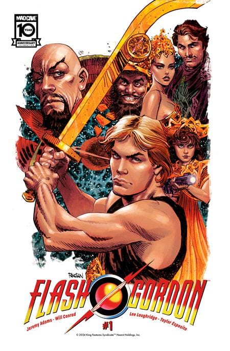 Mad Cave Studios Comic Books > Incentives FLASH GORDON¬†#1¬†CVR¬†F INC 1:20 DAN PANOSIAN VAR 60194704605401061 0524MA468