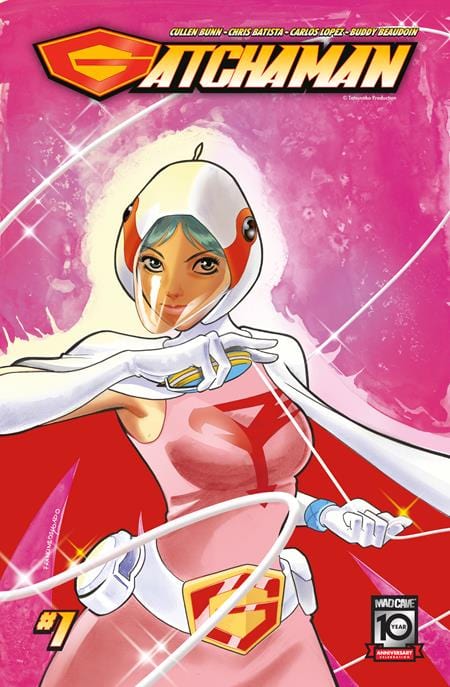 Mad Cave Studios Comic Books > Incentives GATCHAMAN¬†#1¬†CVR¬†E¬†INC 1:10 FRANCINE DELGADO JUN THE SWAN SOLO VAR 60194704601600151 0424MA439