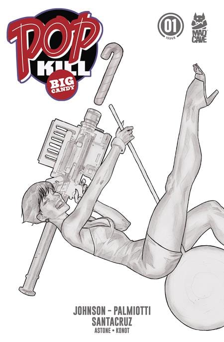 Mad Cave Studios Comic Books > Incentives POP KILL BIG CANDY #1 (OF 4) CVR J INC 1:20 BEN CALDWELL PENCIL VAR (MR) (Release Date: 10/07/2026) 60396240466601101 0826MA1027