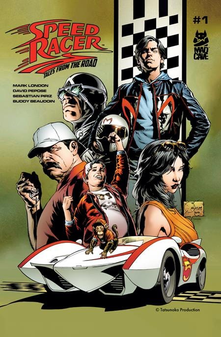 Mad Cave Studios Comic Books > Incentives SPEED RACER TALES FROM THE ROAD TWO PRINCES (ONE SHOT) INCV 1:10 CVR D JOE QUESADA AND MARK IRWIN UNLOCK VAR 60196140504201041 0825MA0859
