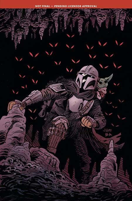 MAD CAVE STUDIOS Comic Books > Incentives STAR WARS THE MANDALORIAN AND GROGU NIGHTMARE ON NEVARRO (ONE SHOT) CVR E INC 1:20 JUNI BA VAR (Release Date: 10/21/2026) 60396240498701051 0726MA8632