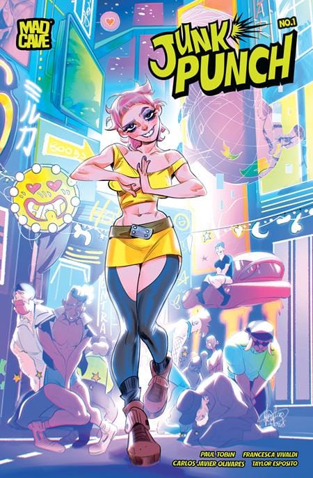 Mad Cave Studios Comic Books JUNK PUNCH #1 (OF 5) CVR C MIRKA ANDOLFO VAR (MR) 60196140535600131 0426MA0851